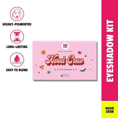 MYGLAMM POPxo 12 Eyeshadow Kit - Nood Crew 8.4g