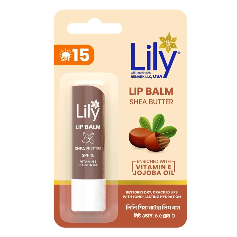 Lily Shea Butter Lip Balm With SPF15 (4.5gm)