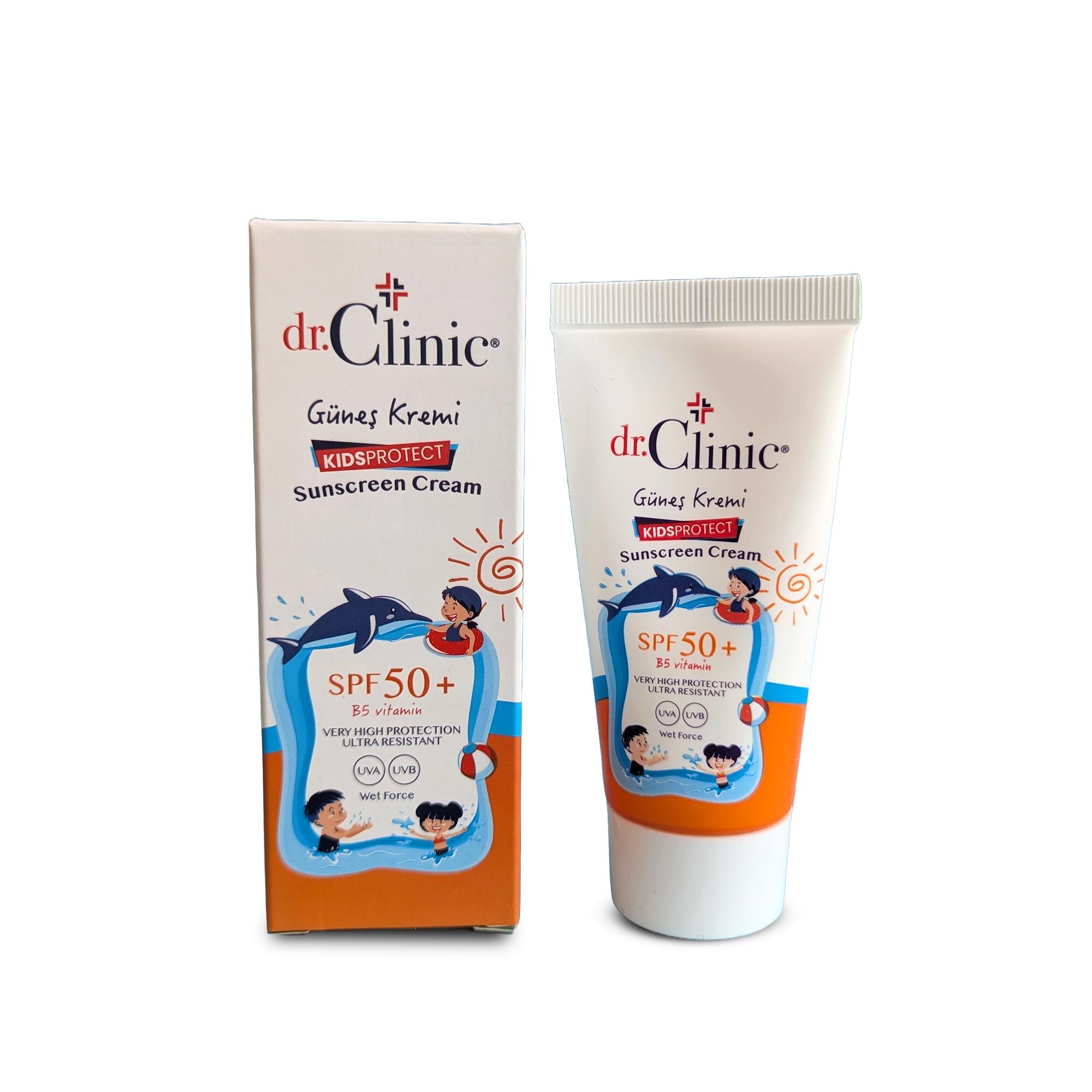 Dr. Clinic Kids Protect Sunscreen Cream SPF 50+ – 50ml