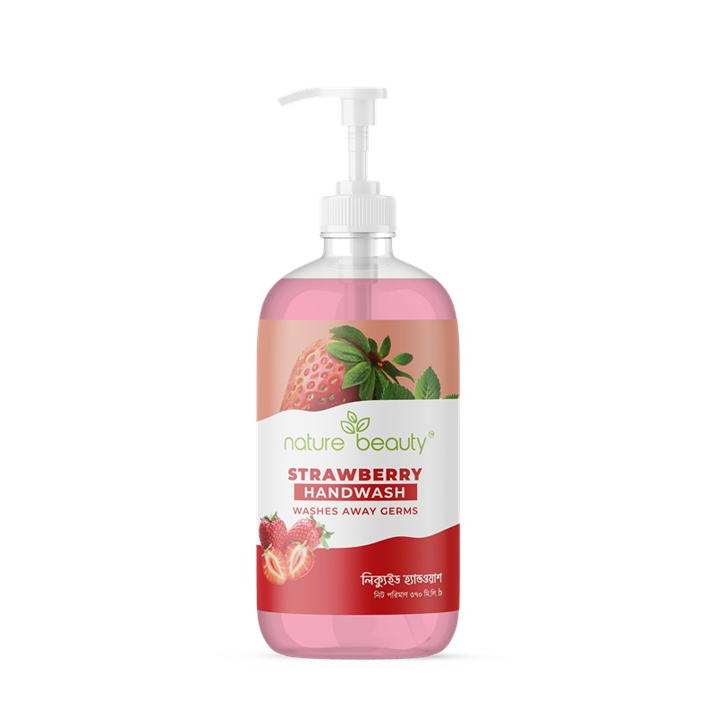 Nature Beauty Strawberry Handwash-370ml