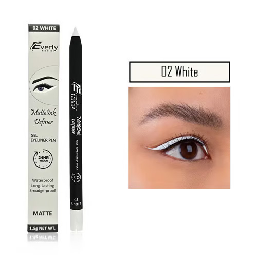 Everly Beauties White Kajal 02