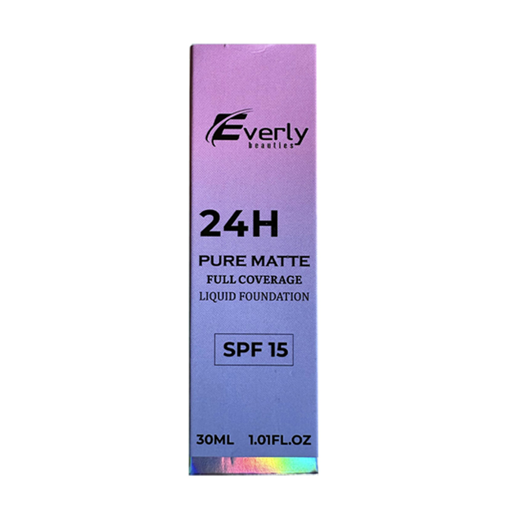 EVERLY BEAUTIES FULL COVERAGE FOUNDATION SPF15 (NATURAL) 30ml