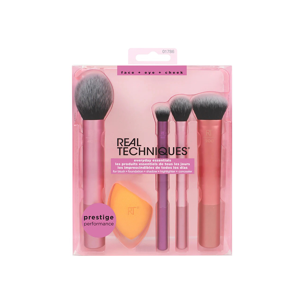 Real Techniques Everyday Essentials Makeup Brush Set