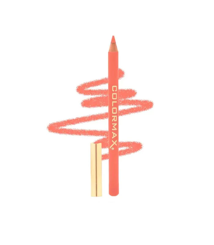Colormax Satin Glide Lip Liner Pencil 09 Crazy Orange (1.14gm)