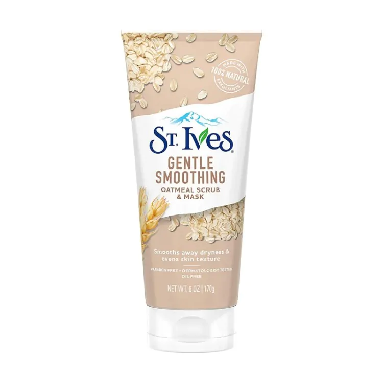 St. Ives Gentle Smoothing Oatmeal Scrub &amp; Mask (170gm)