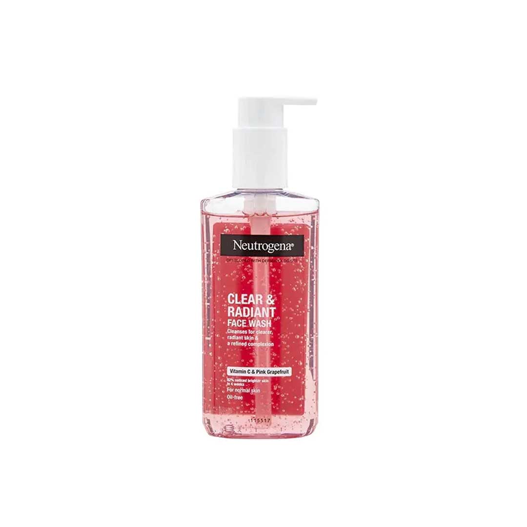 Neutrogena Clear &amp; Radiant Face Wash with Vitamin C (200ml)