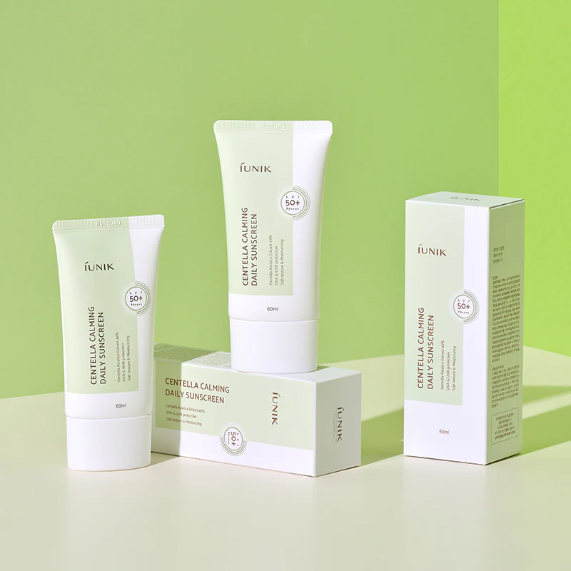 IUNIK Centella Calming Daily Sunscreen SPF 50+ PA++++ (60ml)