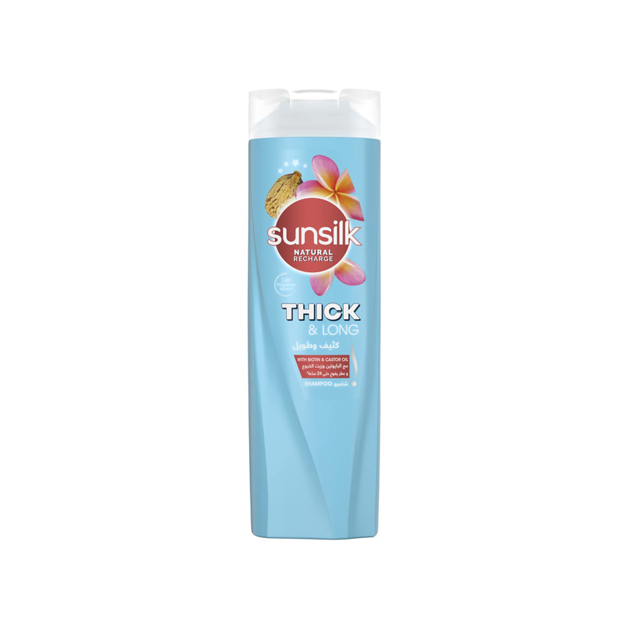 Sunsilk Natural Recharge Thick &amp; Long Shampoo (600ml)