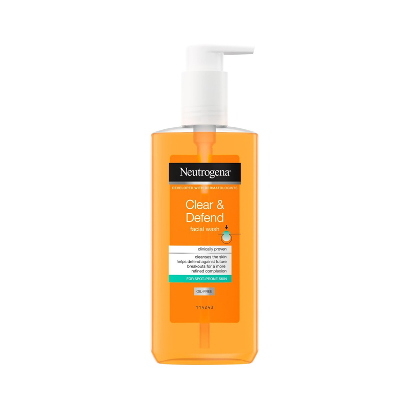 Neutrogena Clear &amp; Defend Facial Wash (200ml)