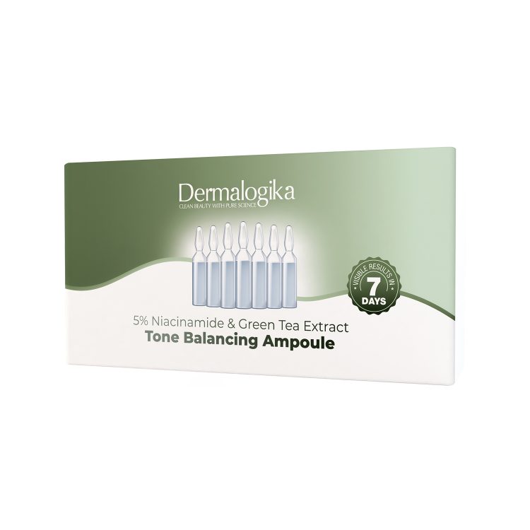 Dermalogika Tone Balancing Ampoule with 5% Niacinamide &amp; Green Tea Extract (21ml)