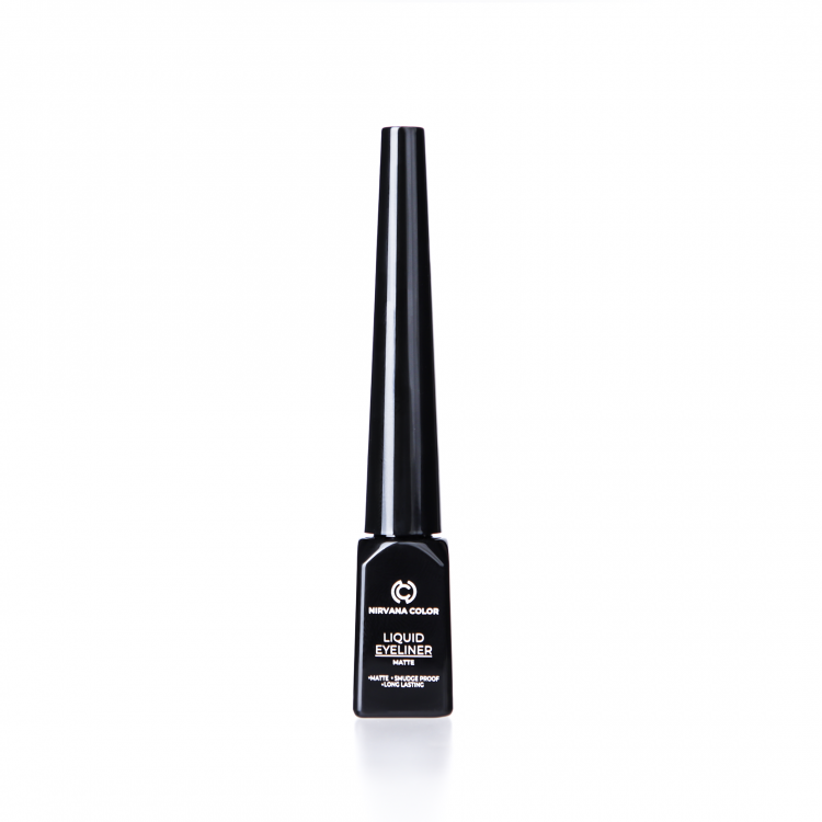 Nirvana Color Liquid Matte Eyeliner Deep Black (3ml)