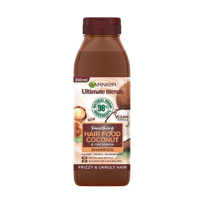 Garnier Ultimate Blends Hair Food Coconut &amp; Macadamia Shampoo (350ml)