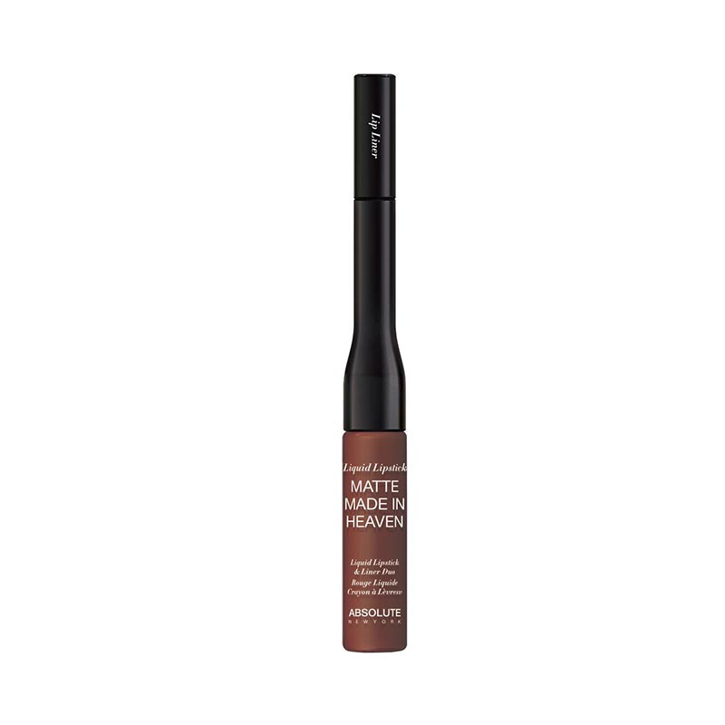 Absolute New York Matte Made In Heaven Liquid Lipsick &amp; liner Duo- Hostile