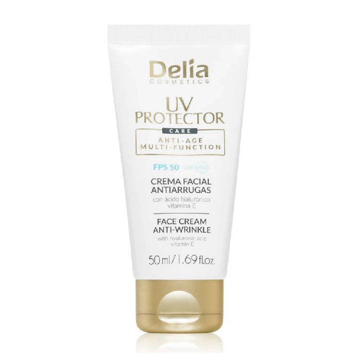 Delia UV Protector Care Anti-Age Face Cream SPF-50 (50 ml)