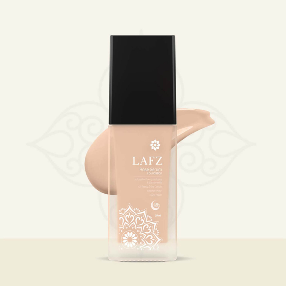 LAFZ Halal Rose Serum Foundation - Classic Ivory (30ml)