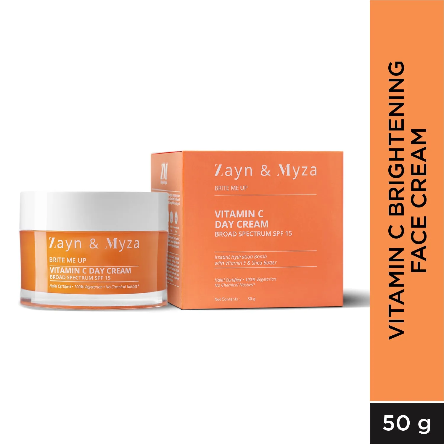 Zayn &amp; Myza Vitamin C Day Cream Broad Spectrum SPF 15 (50g)
