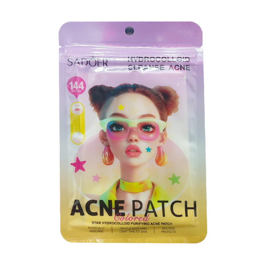 Sadoer Star Hydrocolloid Purifying Acne Patch (144 Patches)