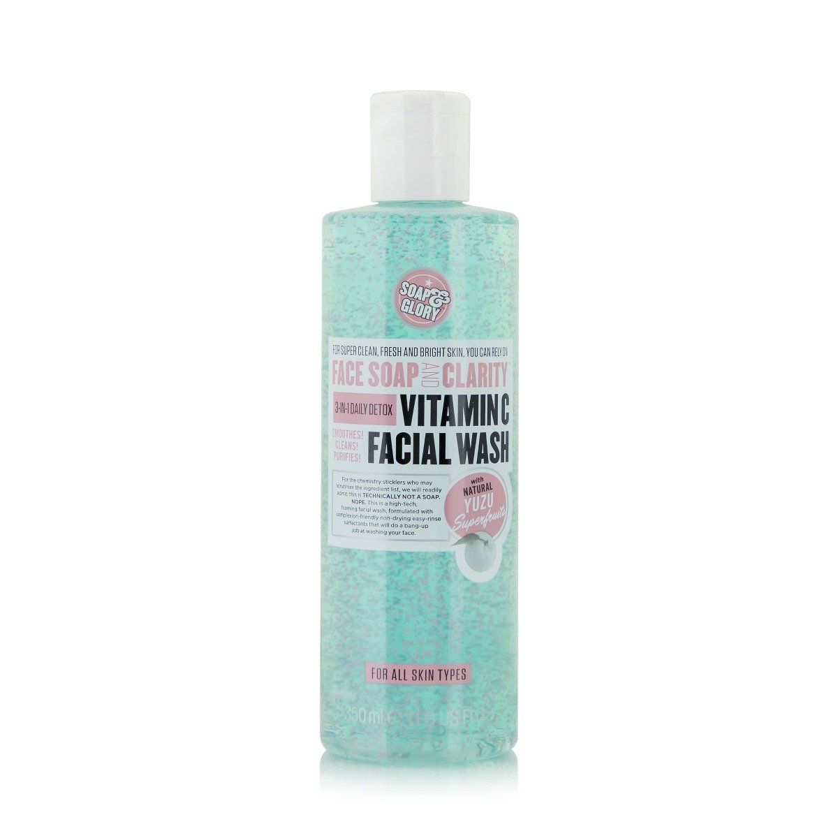 Soap &amp; Glory 3-In-1 Daily Detox Vitamin C Facial Wash (350ml)