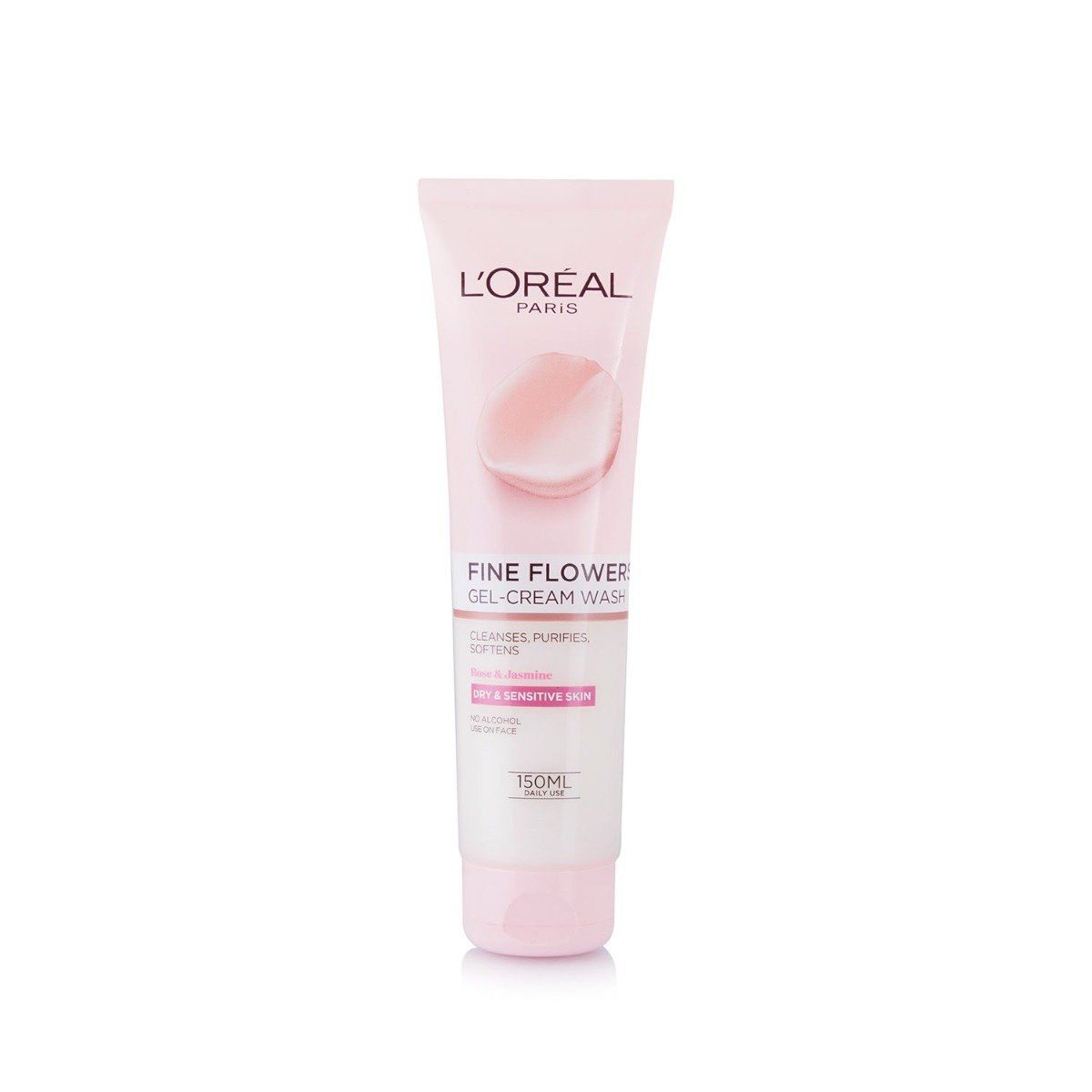 Loreal Fine Flowers Gel Cream Wash For Dry &amp; Sensitive Skin - 150ml