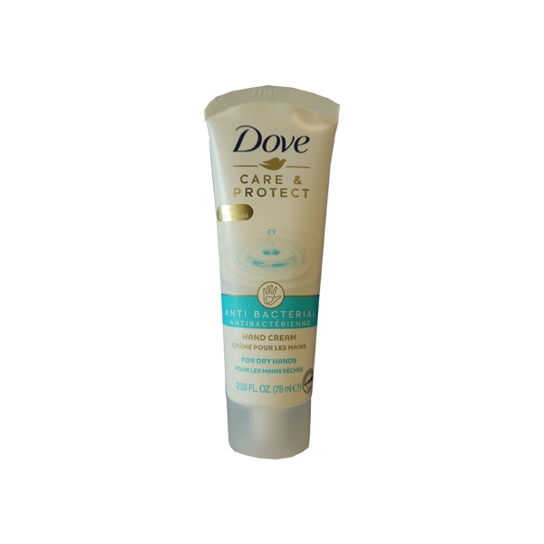 Dove Care &amp; Protect Anti Bacterial Hand Cream For Dry Hands-75ml