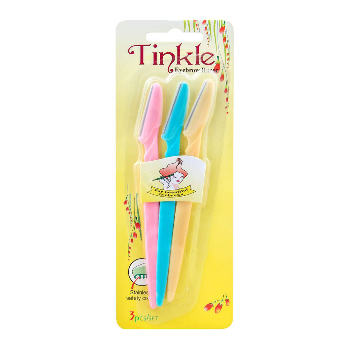 Tinkle Eyebrow Razor (3pcs Set)