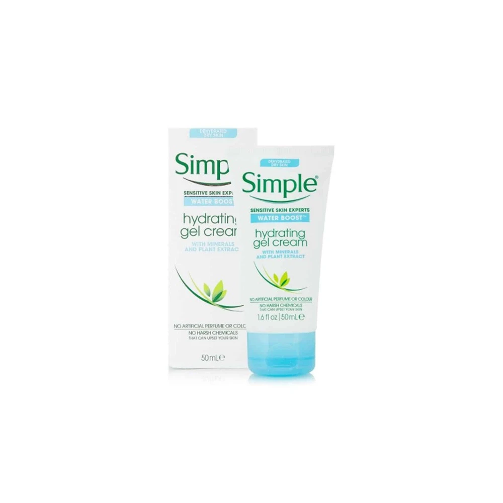 Simple Water Boost Hydrating Gel Face Cream 50ml