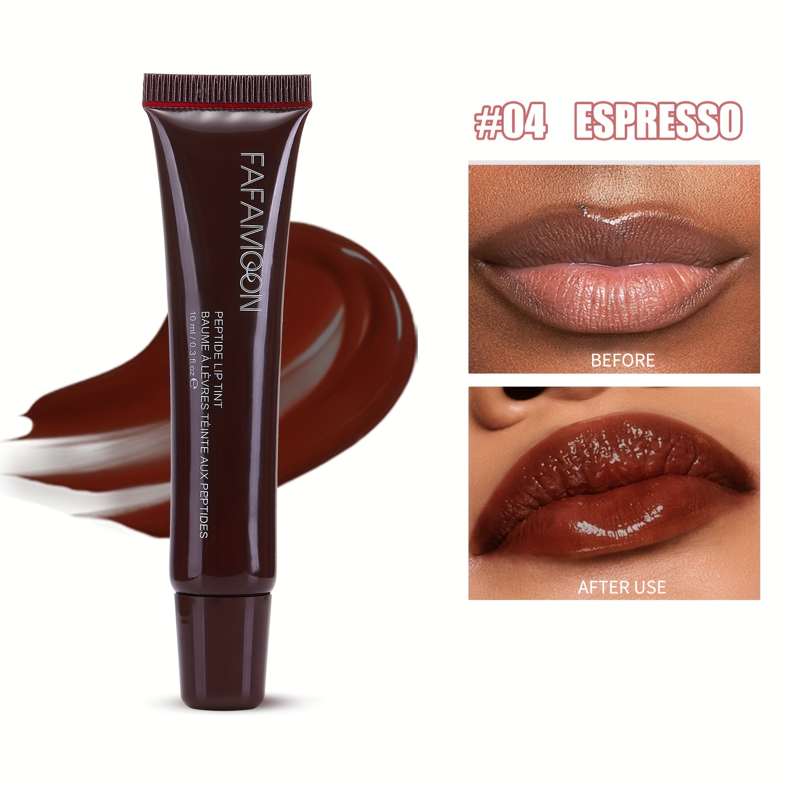 FAFAMOON Peptide Lip Tint LipGloss (04) 10ml