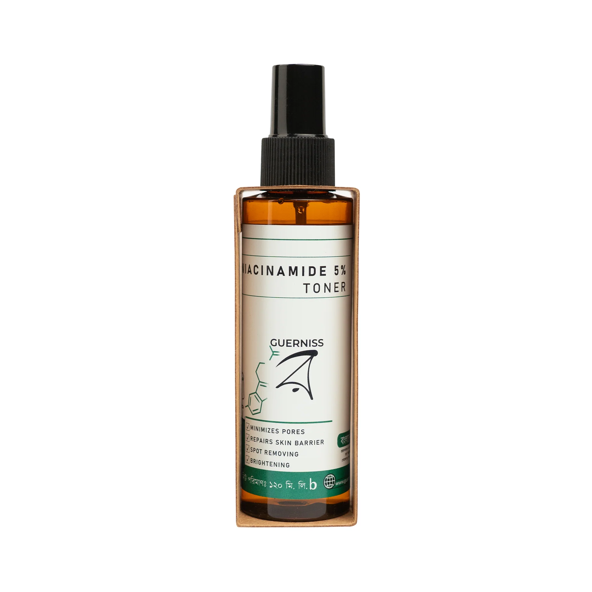 Guerniss র Niacinamide 5% Toner 120ml