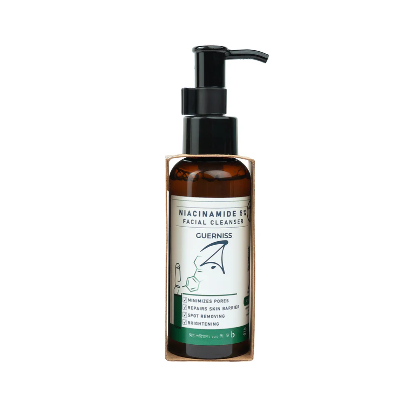 Guerniss র Niacinamide 5% Facial Cleanser 100ml