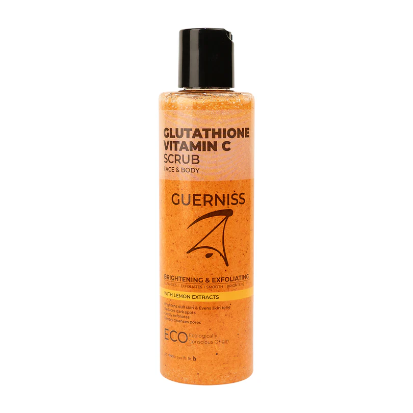 Guerniss র Glutathione Vitamin C Body and Face Scrub 200ml