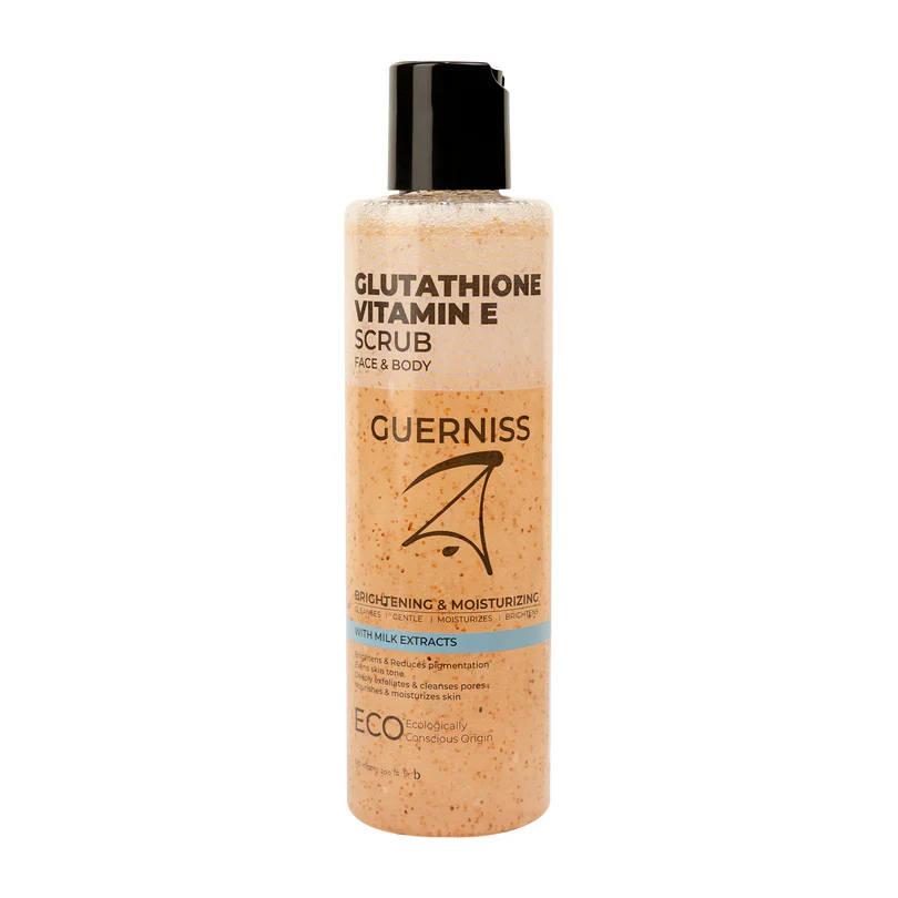 Guerniss র Glutathione Vitamin E Body and Face Scrub 200ml
