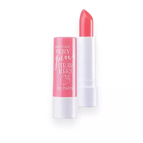 Mistine Very Pink Straw Berry Lip Balm 3.2g