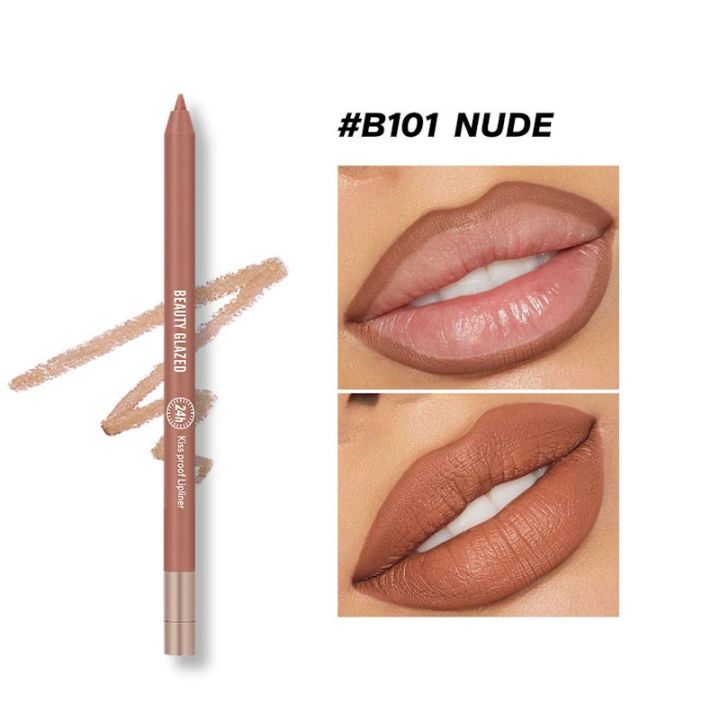 Beauty Glazed Waterproof & Long Lasting Lip Liner - B101 NUDE (0.6gm)