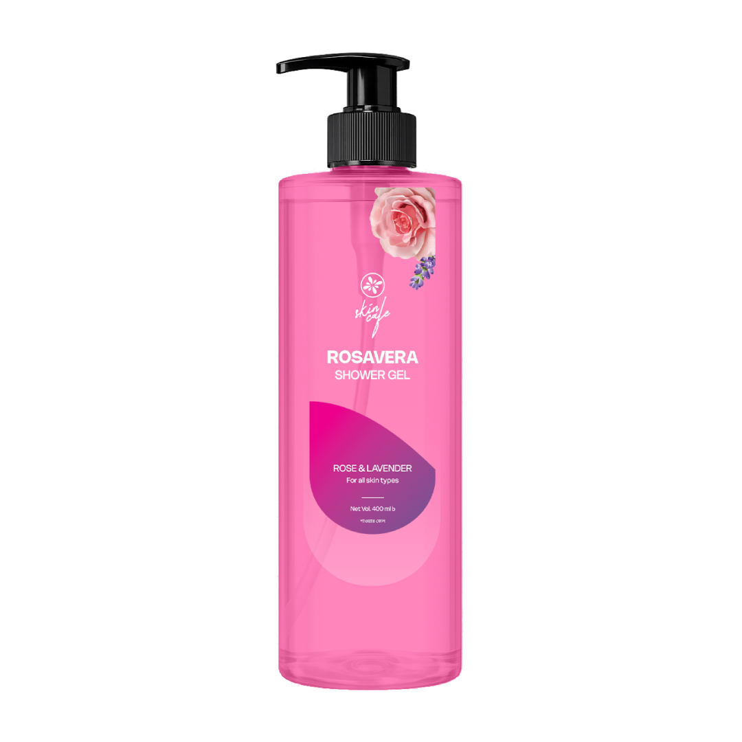Skin Cafe Rosavera Shower Gel 400ml