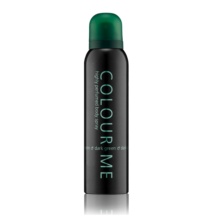 Colour Me Dark Green Body Spray 150ml