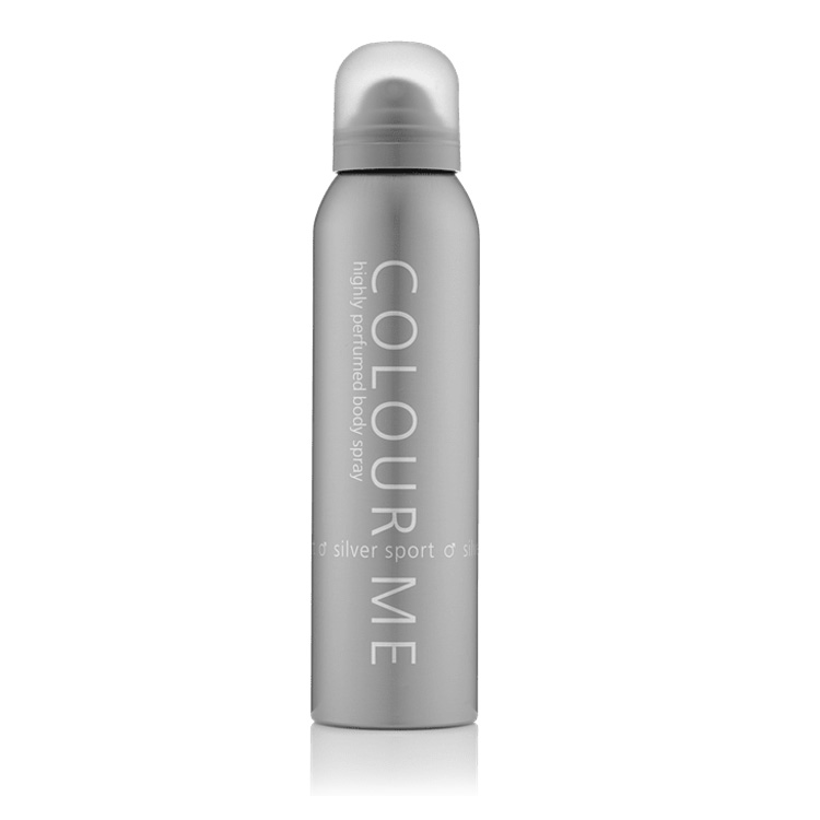 Colour Me Silver Spot Body Spray 150ml