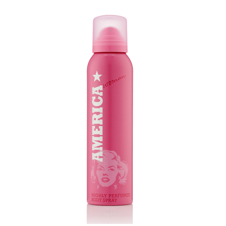 Milton-Lloyd Cosmetics - for Her  America Pink Body Spray 150ml