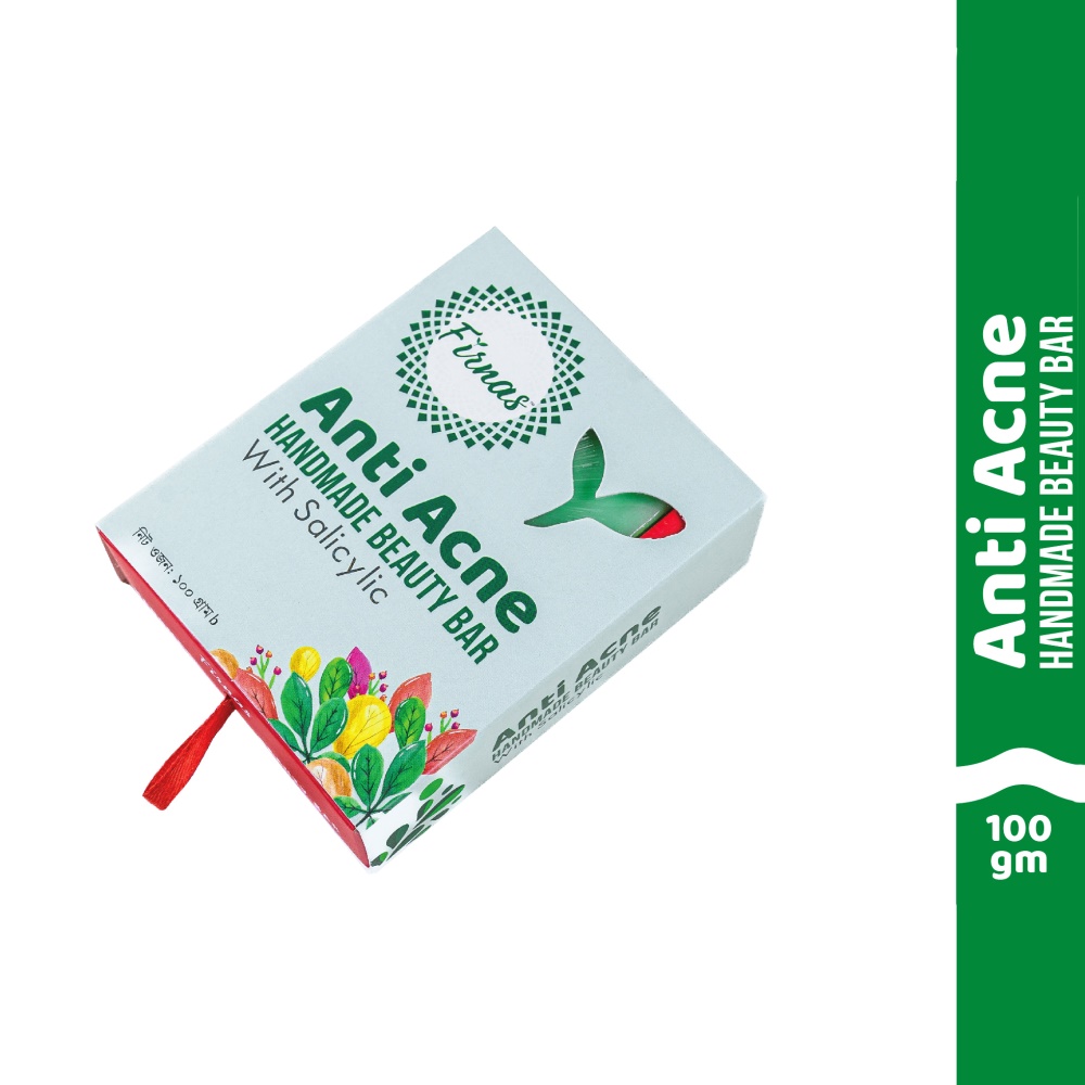 Firnas Hand Made Beauty Bar Anti Acne with Salicylic 100 gm