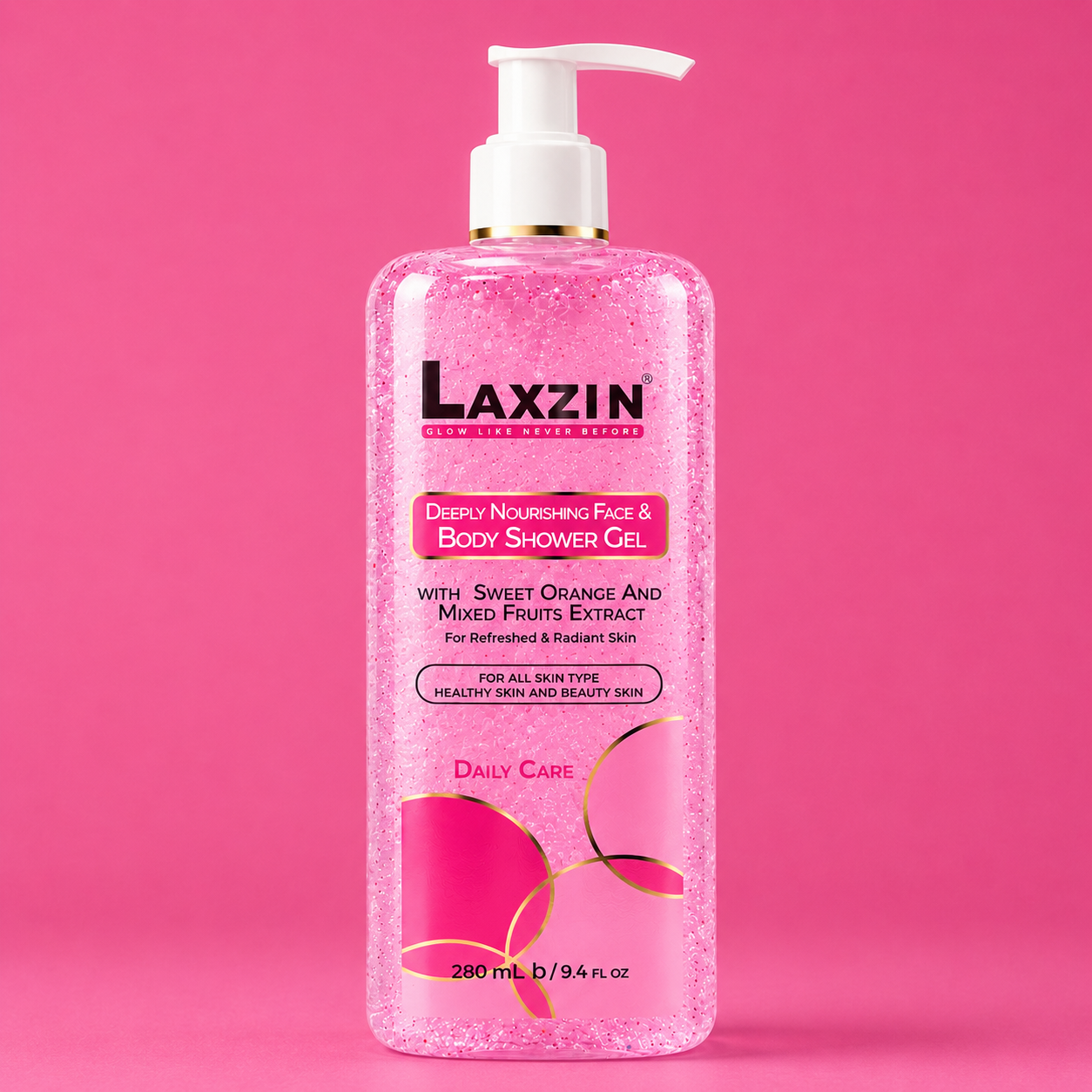 Laxzin Deeply Nourishing Face & Body Shower Gel 280ml