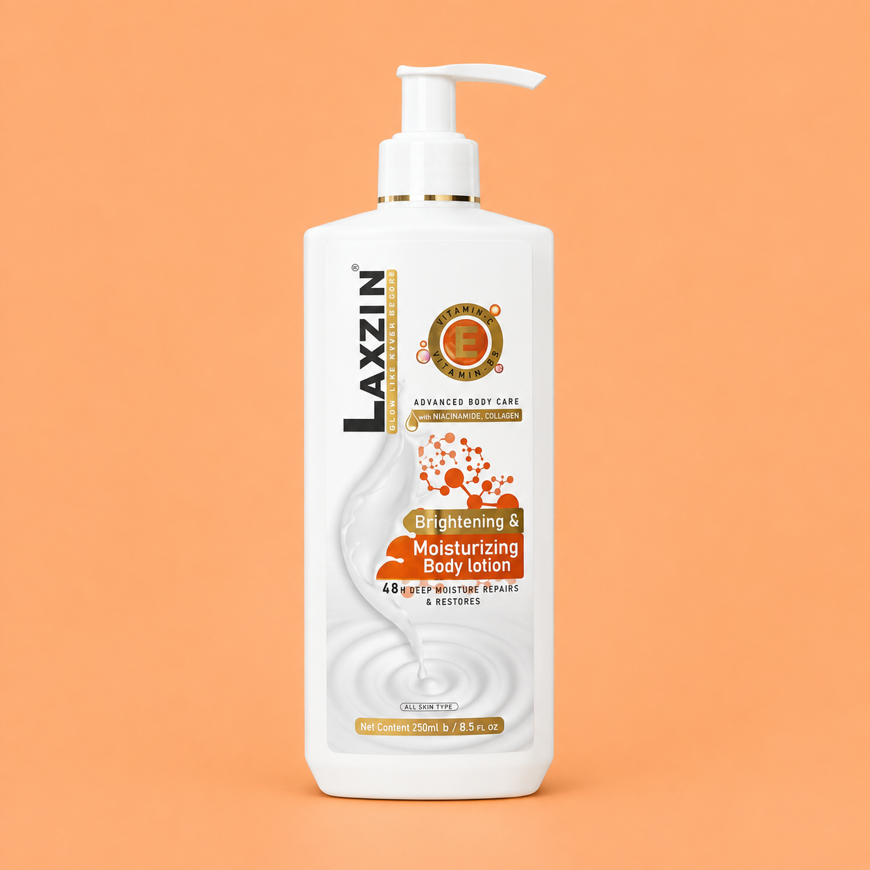 Laxzin Brightening & Moisturizing Body Lotion 250ml