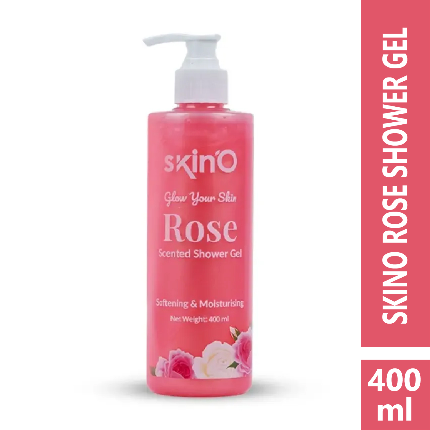 skinO Rose Scented Shower Gel 400ml