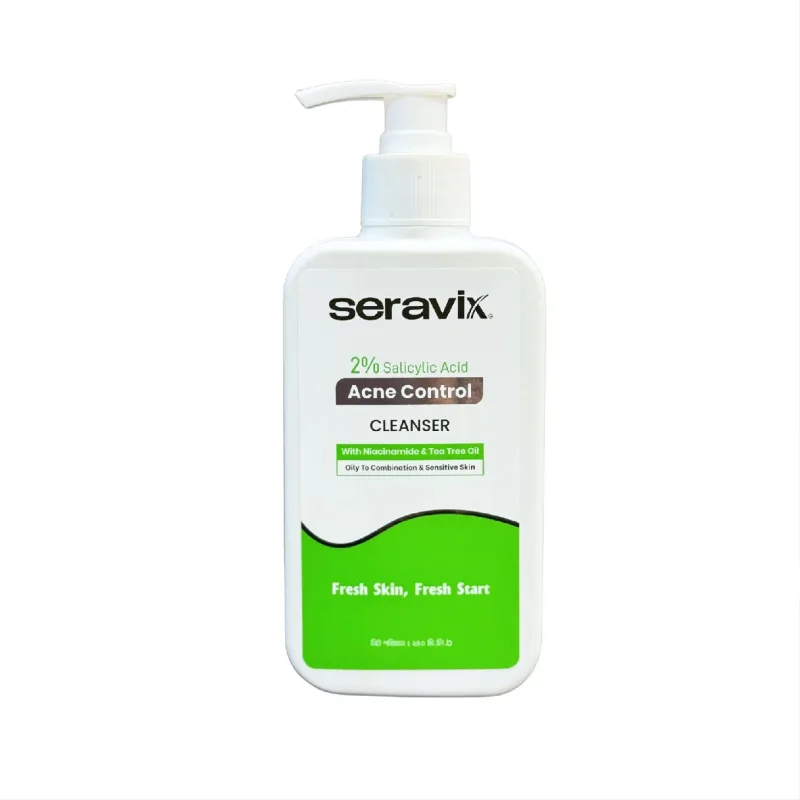 Seravix 2% Salicylic Acid Acne Control Cleanser 240ml