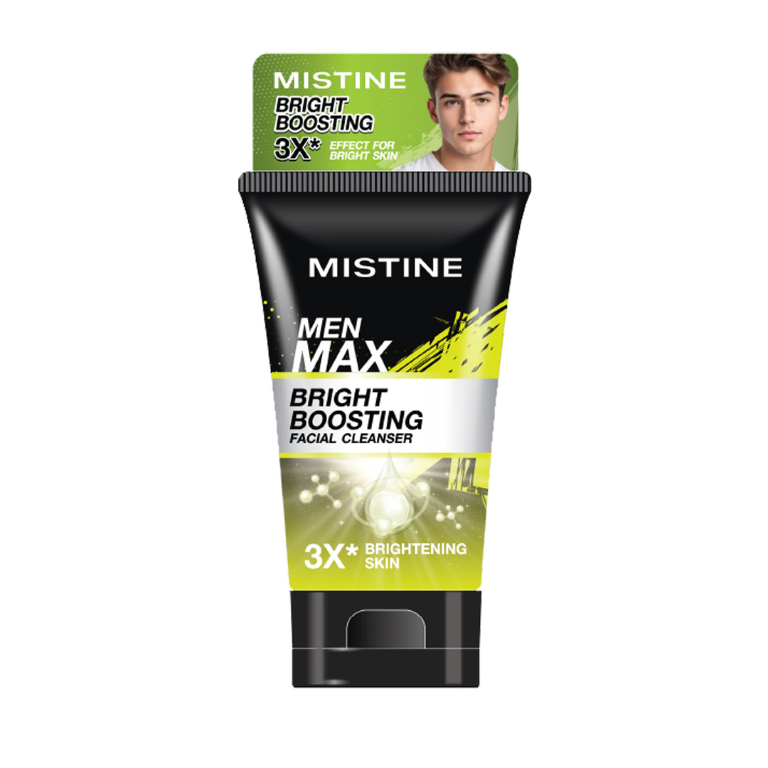 Mistine Men Max Bright Boosting Facial Cleanser 100g