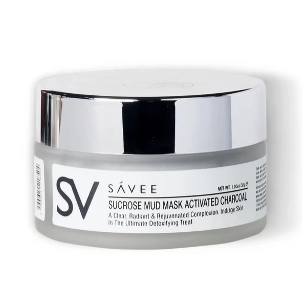 SAVEE SUCROSE MUD MASK ACTIVATED CHARCOAL (30g)