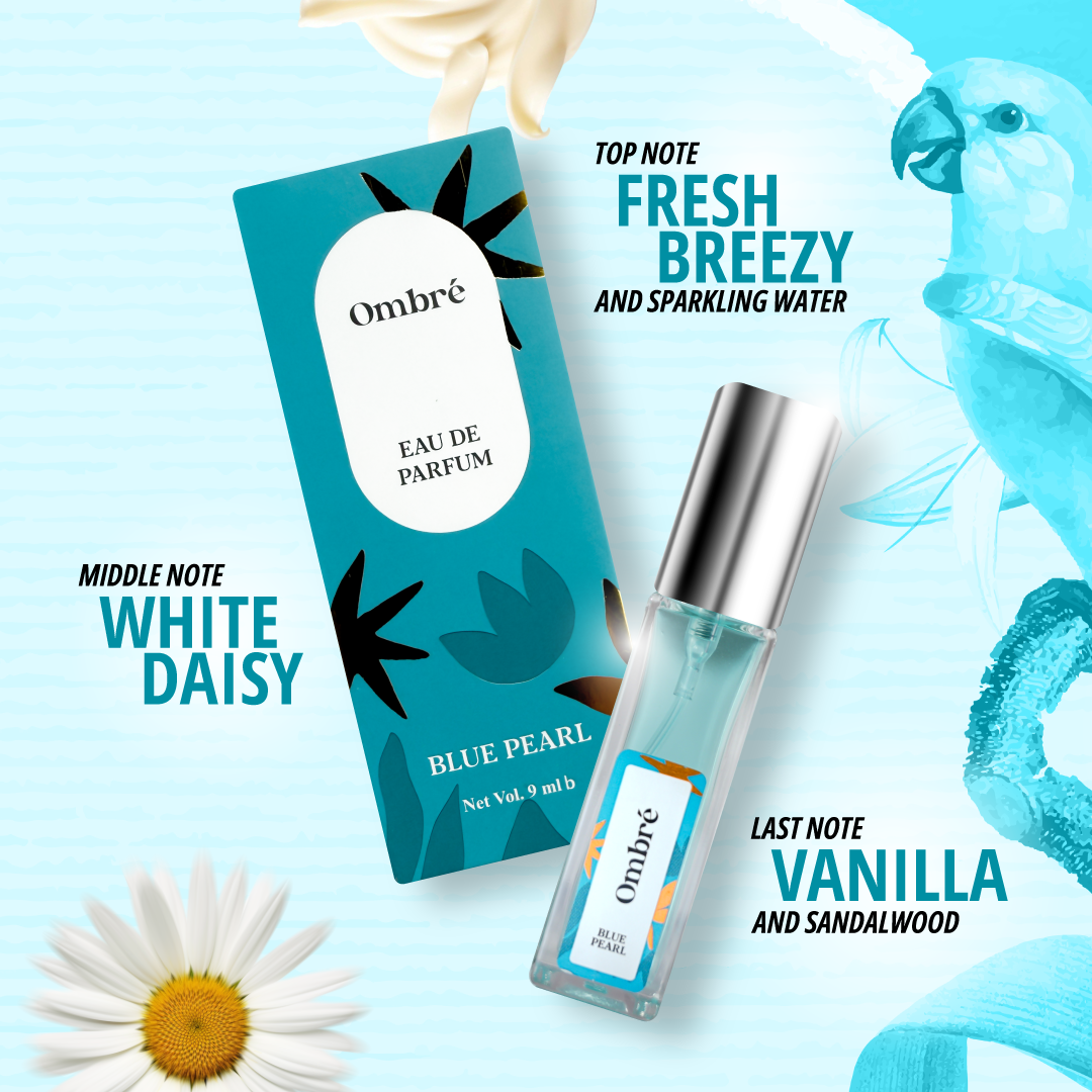 Ombre Eau De Parfum - Blue Pearl (9ml)