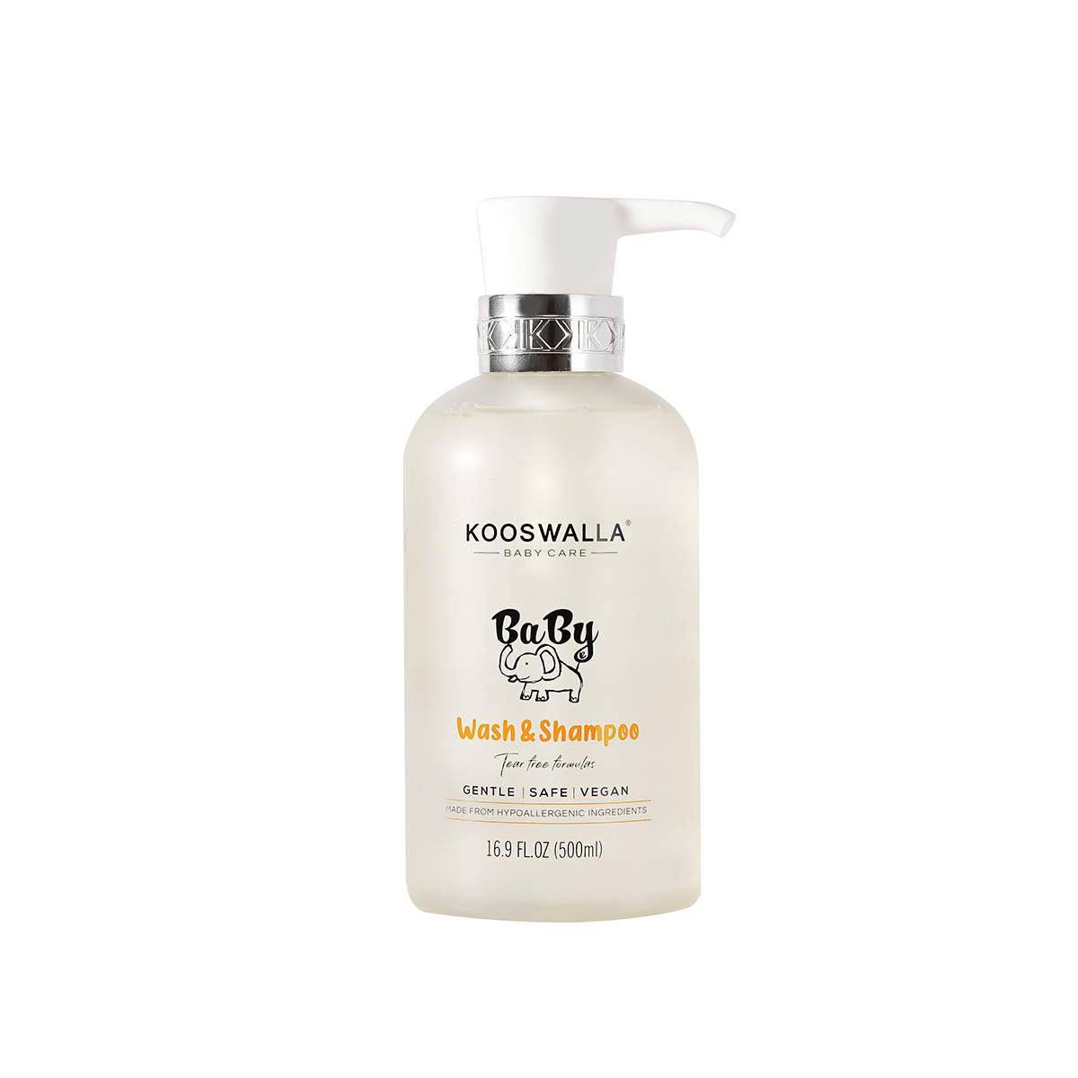 Kooswalla 2 in 1 Baby Body Wash+Shampoo 250ml