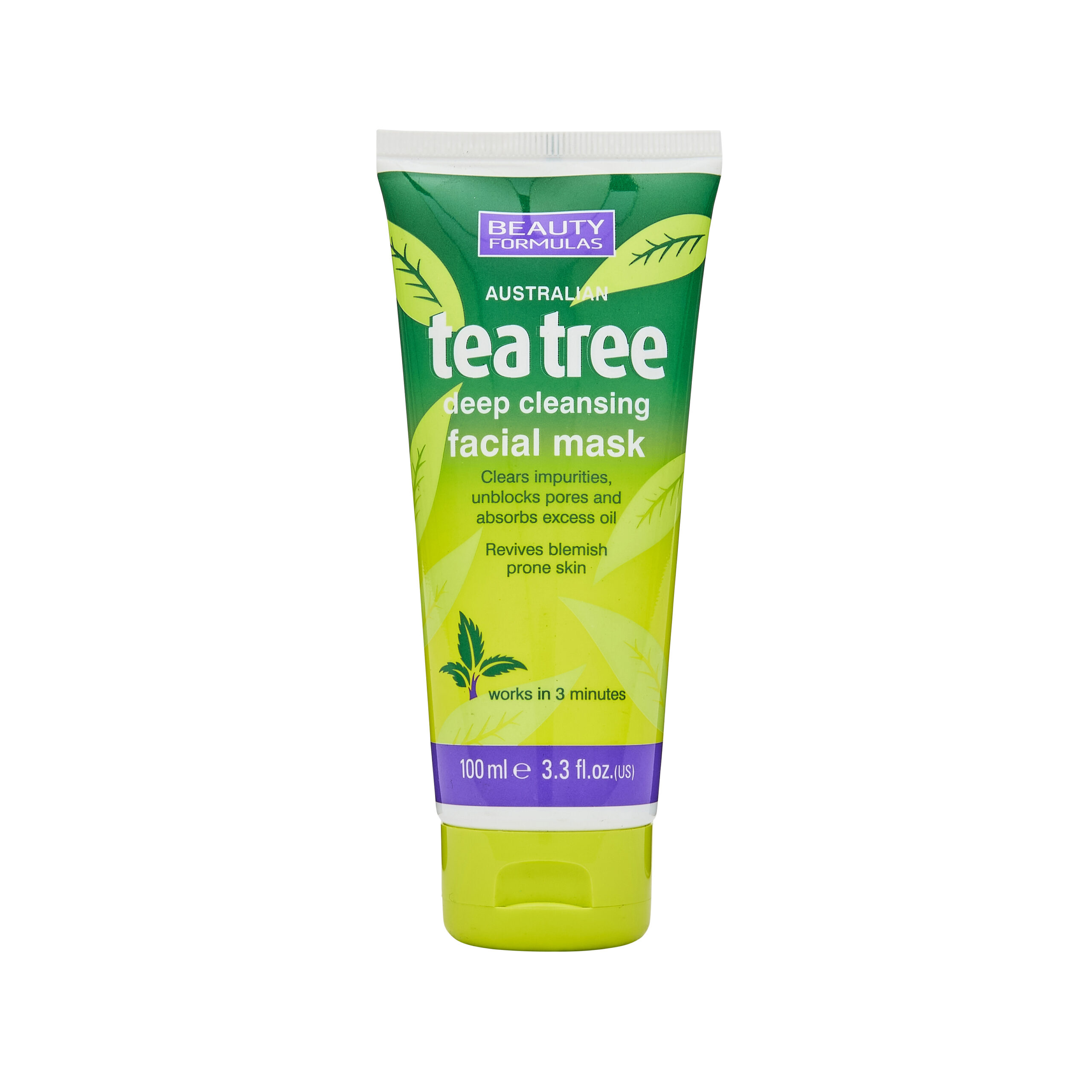 Beauty Formulas Tea Tree Facial Mask