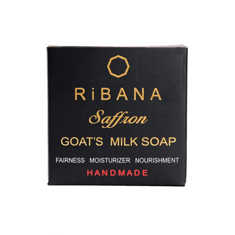 RIBANA Saffron Goats Milk Soap